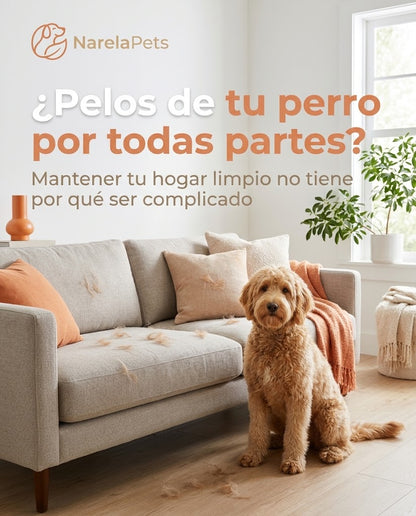 Guante Quita pelos para Perros NarelaPets| Limpieza Fácil y Práctica